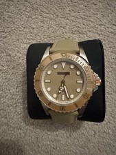 Steinhart Ocean 39 Beige Ceramic Watch 🇨🇭 