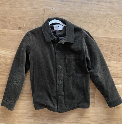 No Nationality NN07 Jenkin Cotton Shirt Jacket mens  M, Green