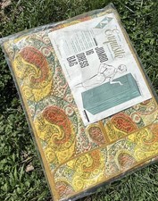 NOS Vintage Retro 60's Closet Organizer 57x20x15 Jumbo Dress Garment Bag Bogene