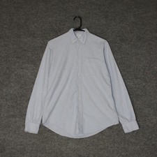 Brooks Brothers Button Down Shirt Boys 20 Light Blue Oxford Made in USA