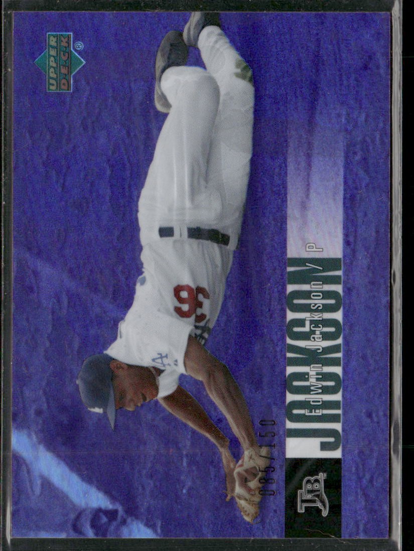 2006 Upper Deck Special F/X #441 Edwin Jackson Purple #/150