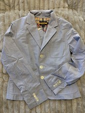 Authentic Ralph Lauren Rugby Blazer, Light blue/Madras, Size 6
