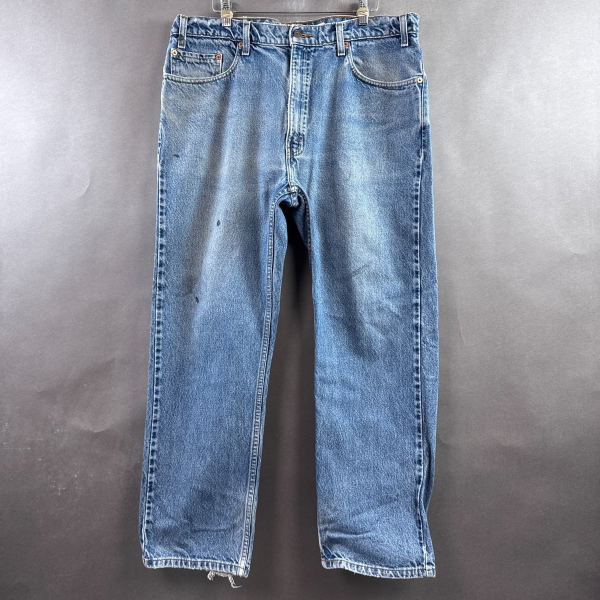 Vintage Levis Jeans Mens 38x30 Blue 90s Washed Out Faded Denim 
