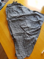 Haremshose / weite Hose mit Gummibund, grau g...