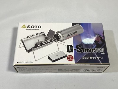 SOTO G Stove ST-320 Single Burner Camping Outdoor Compact Cassette Gas