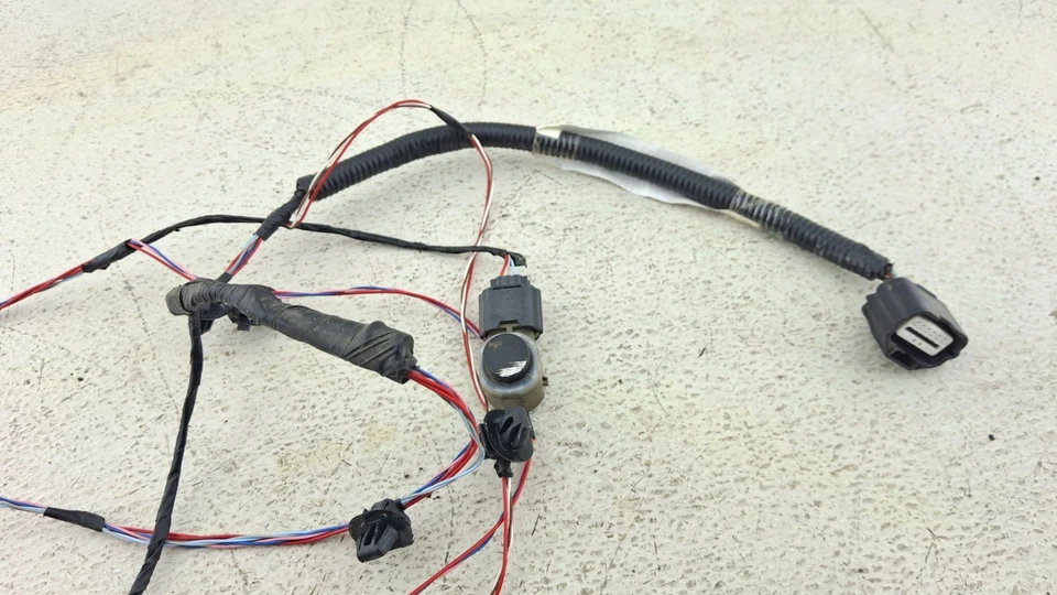 Nissan Murano 2019-2024 3,5 L parachoques trasero arnés de cableado con sensores OEM Foto 2 de 4