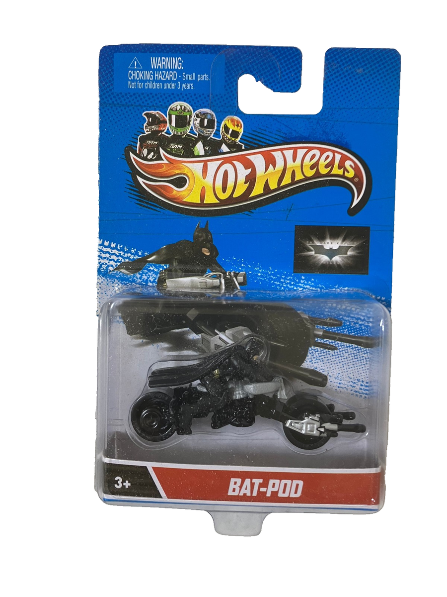 ホットウィール　バットマン　バットポッド　バイク　batman BATPOD Hot Wheels Batman Bat Pod The Dark Knight Motorcycle Removable
