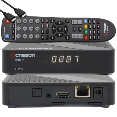   OCTAGON SX887 HD H.265 IP HEVC Smart IPTV Box  