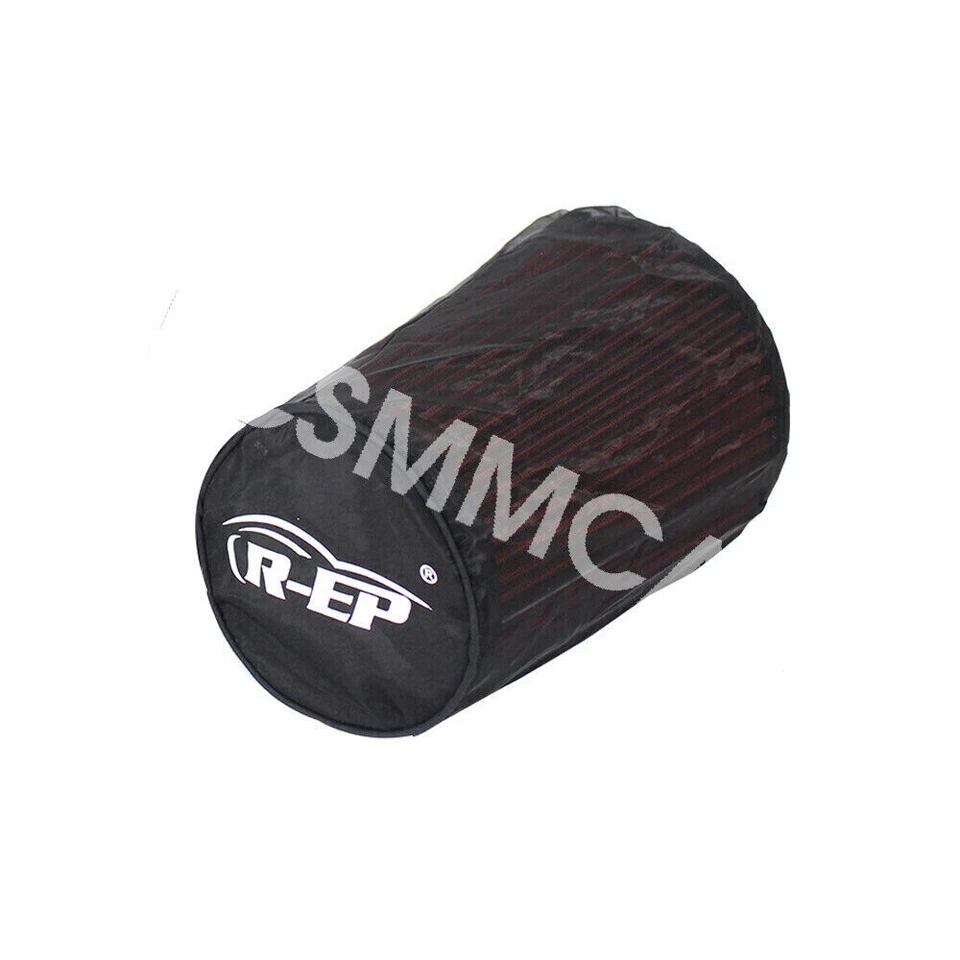 Filtro de admisión de aire frío para motor de automóvil cabezal de hongo cubierta a prueba de polvo fibra de poliéster Foto 4 de 4