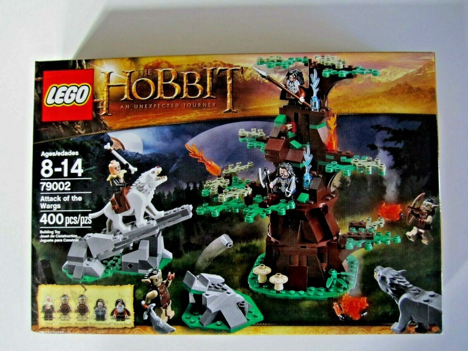 lego hobbit attack of the wargs