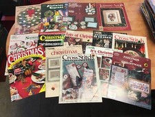 Lot of 14 CROSS STITCHER Magazine Leisure Arts Patterns Others Animals etc.