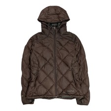Montbell  Down Puffer Jacket 800 Fill Womens Medium Brown Ultra Lightweight