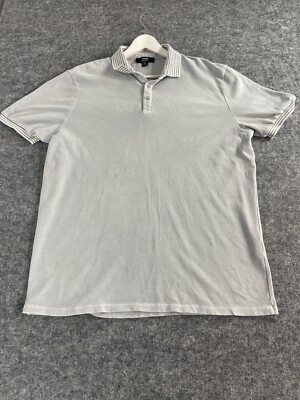 Mavi Polo Shirt Mens Extra Large Blue Short Sleeve Knit Mavi Jeans Casual N332