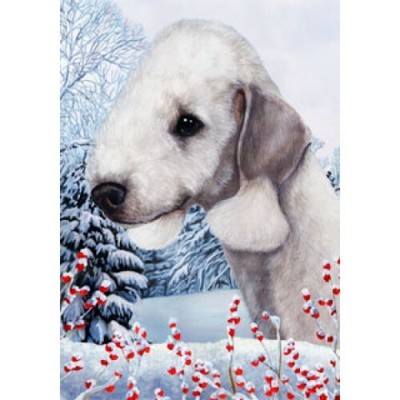 Bedlington Terrier Wooden Sign Plaque Gift//Present Dog