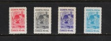 S4424 Costa Rica 1982 Taxe Postale 4V MNH