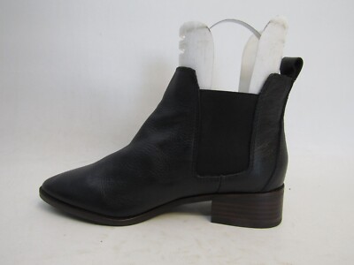 Lucky Brand Womens Size 8 M Black Leather Chelsea Ankle  display picture 3
