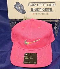 NEW NIKE Youth Girls 4/6X Afterglow Adjustable Hat/Cap-Hyper Pink 3A2922-A96