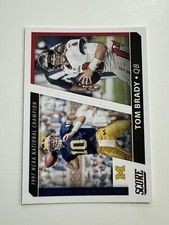 2021 Panini Score Football Tom Brady Collegiate Champions #CC9