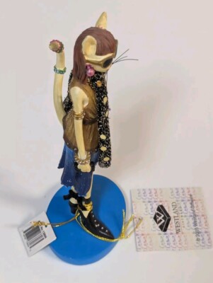 置物 catwalk Catwalk Fashion Cat Figurine, 13806, Westland Giftware, 2005, Free