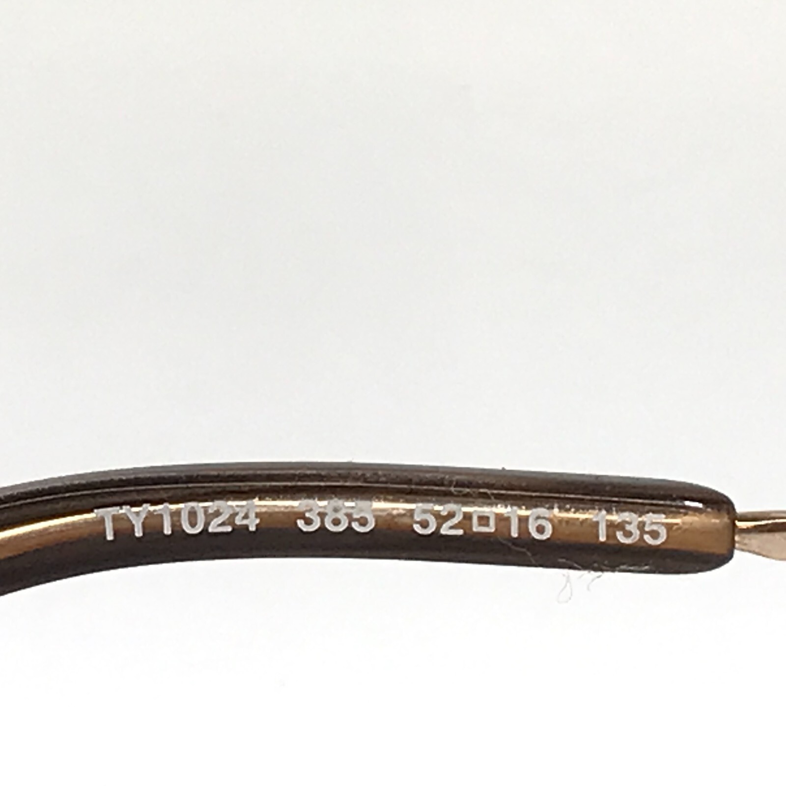 Tory Burch Eyeglasses Frames TY1024 385 Gold Brown Cat Eye Wire Rim 52-16-135 thumbnail 10