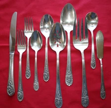 Wm Rogers JUBILEE IS Silver Plate 1953 Wm Rogers Mfg Co Flatware YOUR CHOICE