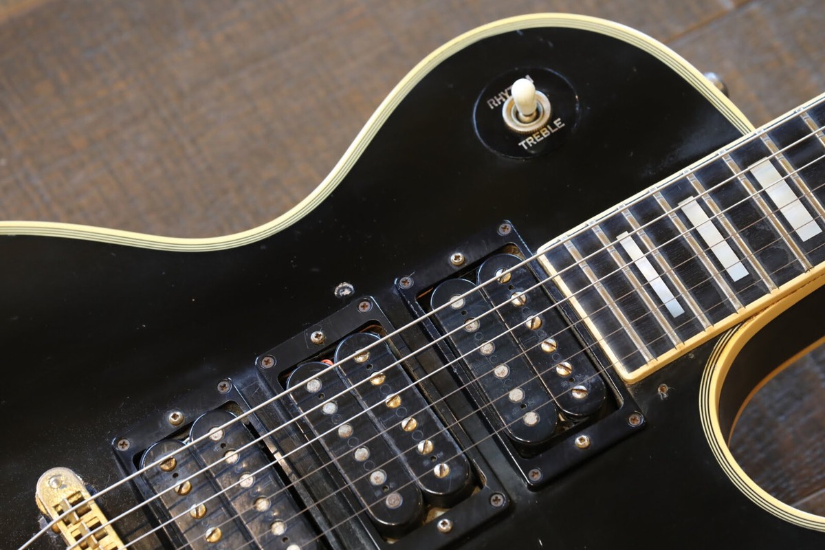 Black Les Paul Customエレキギター 1979 Gibson Les Paul Custom Black Beauty Electric Guitar Black
