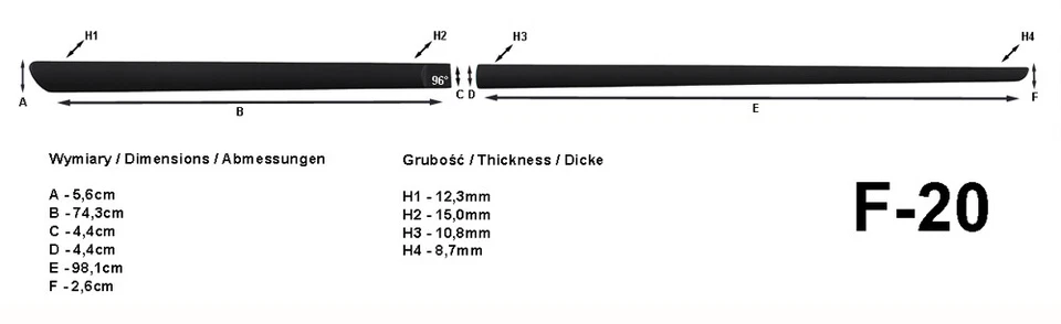 Listones de protección laterales negros para Toyota Verso S Minivan hatchback 11.2010- F20 - Imagen 3 de 4
