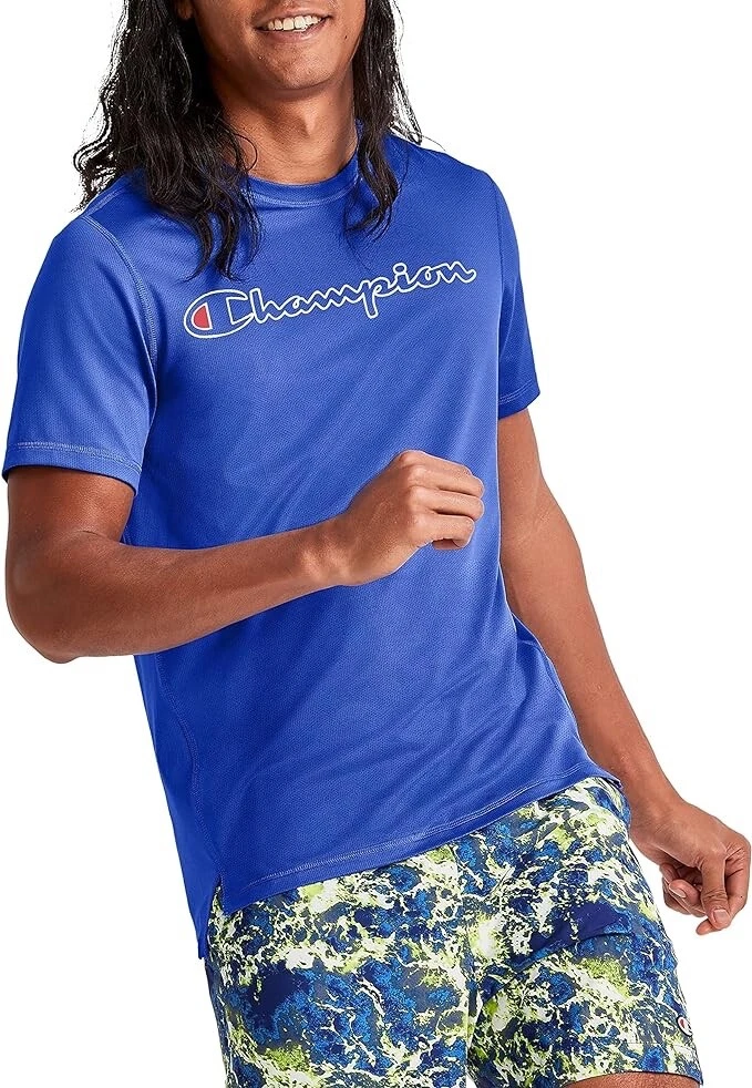 Champion Men's T-shirt, Mvp, Moisture Wicking, Anti Odor, Lightweight Tee, 2XL