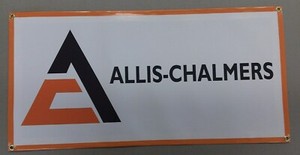 ALLIS-CHALMERS LAWN /& GARDEN TRACTOR BANNER 24/" X 12/"