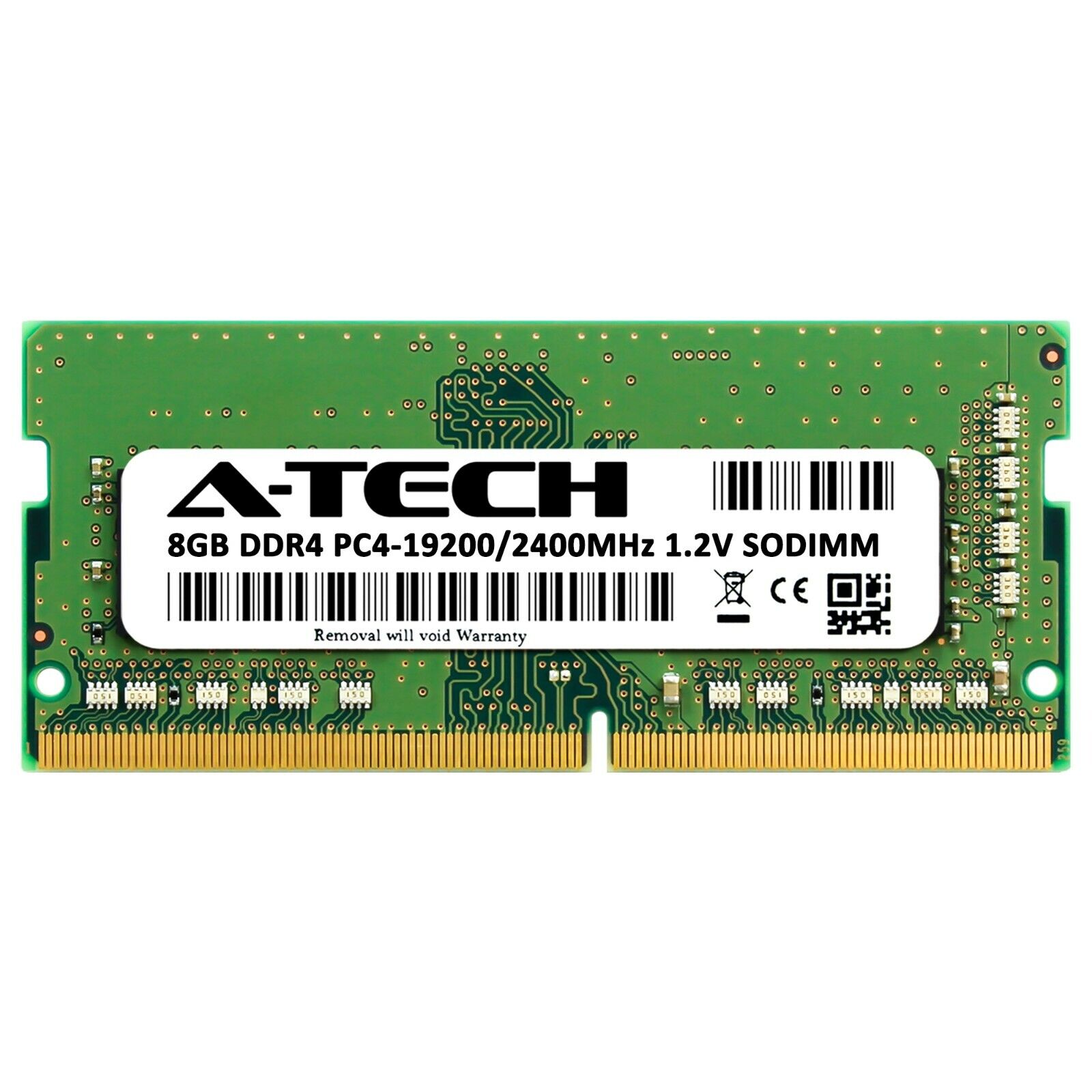 A-Tech 8GB DDR4 2400 PC4-19200 Laptop 260-Pin SODIMM Notebook Memory RAM 1x 8G