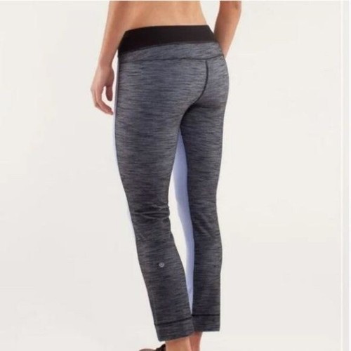 Lululemon Athletica Root Chakra Pant Legging Mid Rise Lavender Polar Haze Gray 8 - Bild 2 von 9