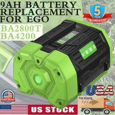 56V Replacement Battery 3/5/7.5/9/10Ah Compatible with EGO BA2800 BA4200 BA1400
