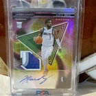 Jaden Hardy Recon Silver Rookie Jersey Auto /75 RPA Dallas Mavericks