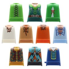 Playmobil Ritter | Mittelalter | Wikinger | Oberkörper | Bodyparts | geschnürt