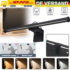 Computer Monitor Lampe LED Dimmbar Schreibtischlampe Bildschirmlampe Touch USB