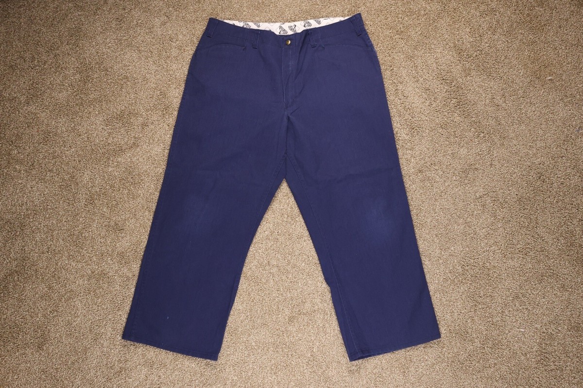 即完　BEN DABIS EXTRA WIDE WORKER PANTS BEN DAVIS EXTRA WIDE WORKER PANTS ダークブルー