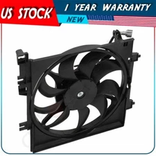 Electric Radiator Fan Assembly For 2013 2014 2015 2016 2017 2018 Subaru WRX STI