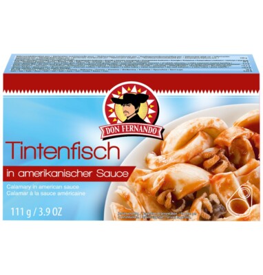 Don Fernando Tintenfisch in amerikanischer Sauce 111g
