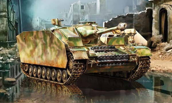 Kit de char StuG IV Late Production 1/35 haute précision avec photodécoupe pour collectionneur