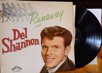 Vintage 1961 Runaway With Del Shannon Original Big Top LP Vinyl Album