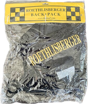 STAN KRAMER ROETHLISBERGER BIG BEN 7 PITTSBURGH STEELERS, JERSEY CLOTH BACKPACK