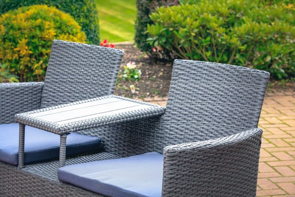 Rattan 2 seater chair sales