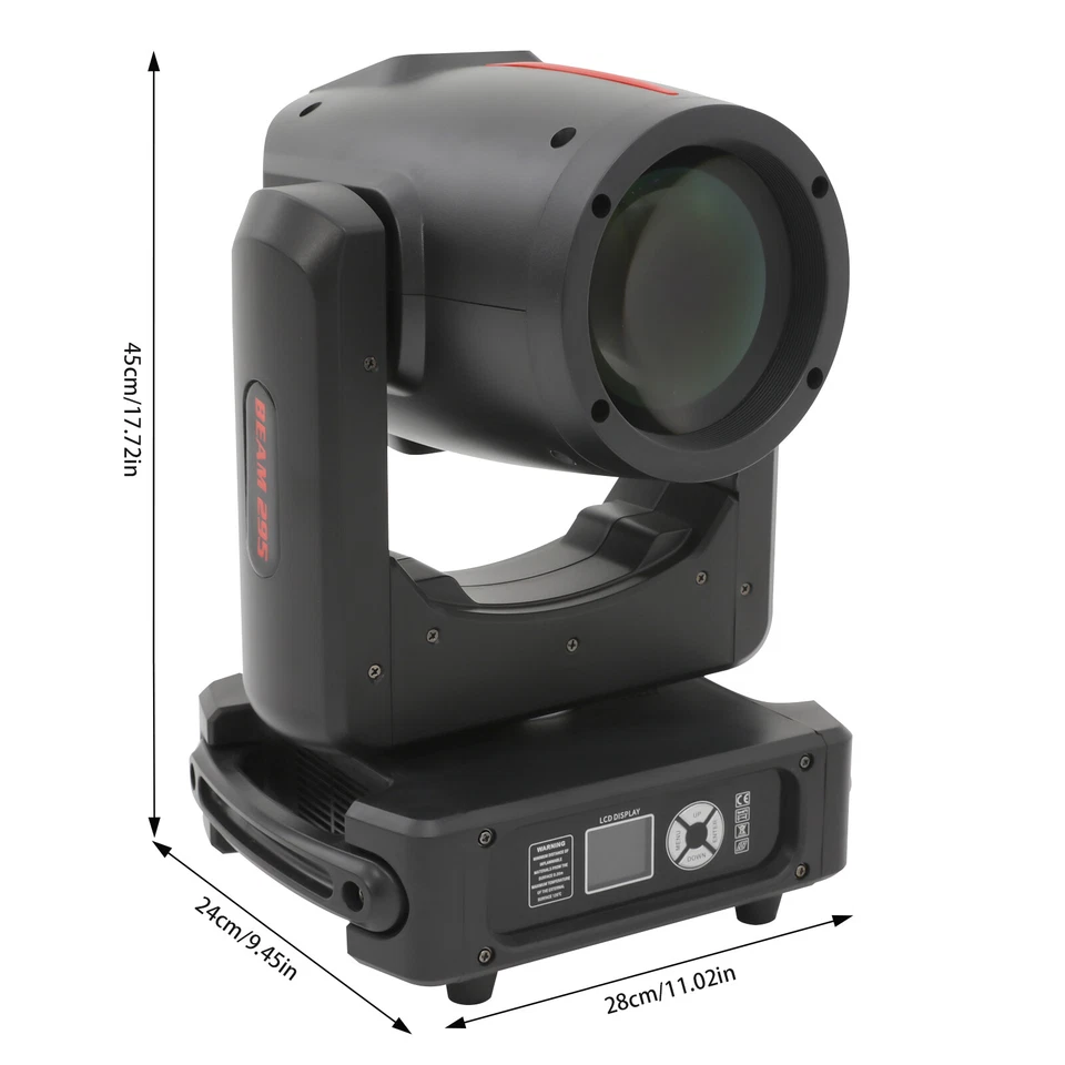 LED DJ Stage Lighting Effects Light Party Light Moving Head Beam Lamp DMX512 - Image 4 of 4