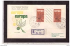 A25 - DUBLIN 27.9.1965 / FDC IRELAND EUROPE CEPT - MICHEL no. 176W-177ZW BETWEEN