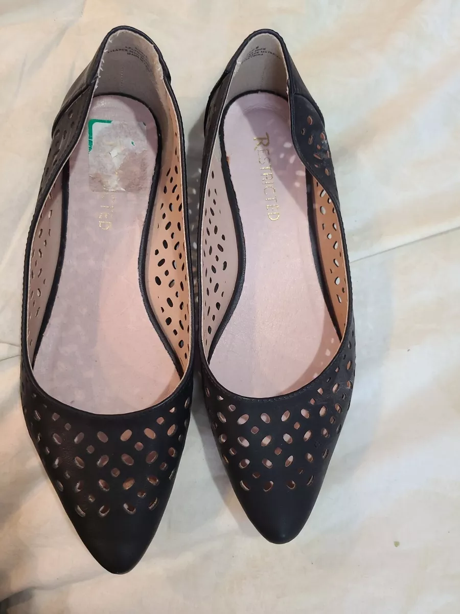 Restricted flat shoes sale