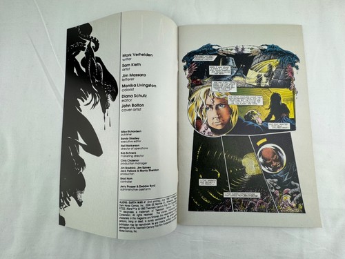 Aliens Earth War #1 Dark Horse Comics 1990 deuxième impression - Photo 4 sur 7