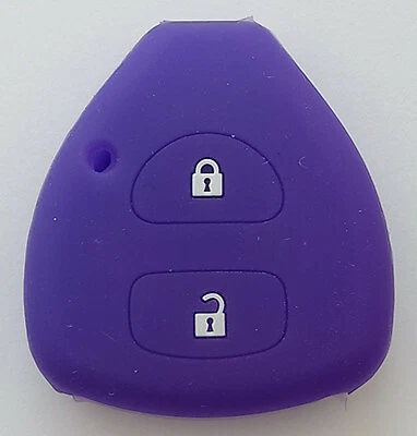SILICONE KEY COVER FIT FOR TOYOTA HILUX ECHO RAV4 YARIS CAMRY COROLLA - Picture 13 of 16