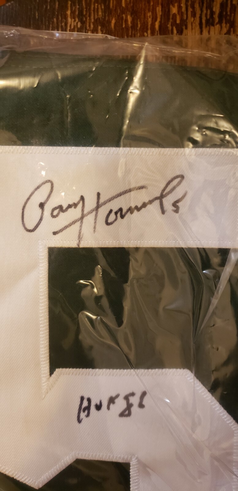 Paul Hornung Autographed Signed Green Bay Packers Jersey with HOF Inscription PSA/DNA 