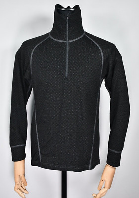 Devold Active Merino Men's Dots Black High Neck Sweater Base Layer size M