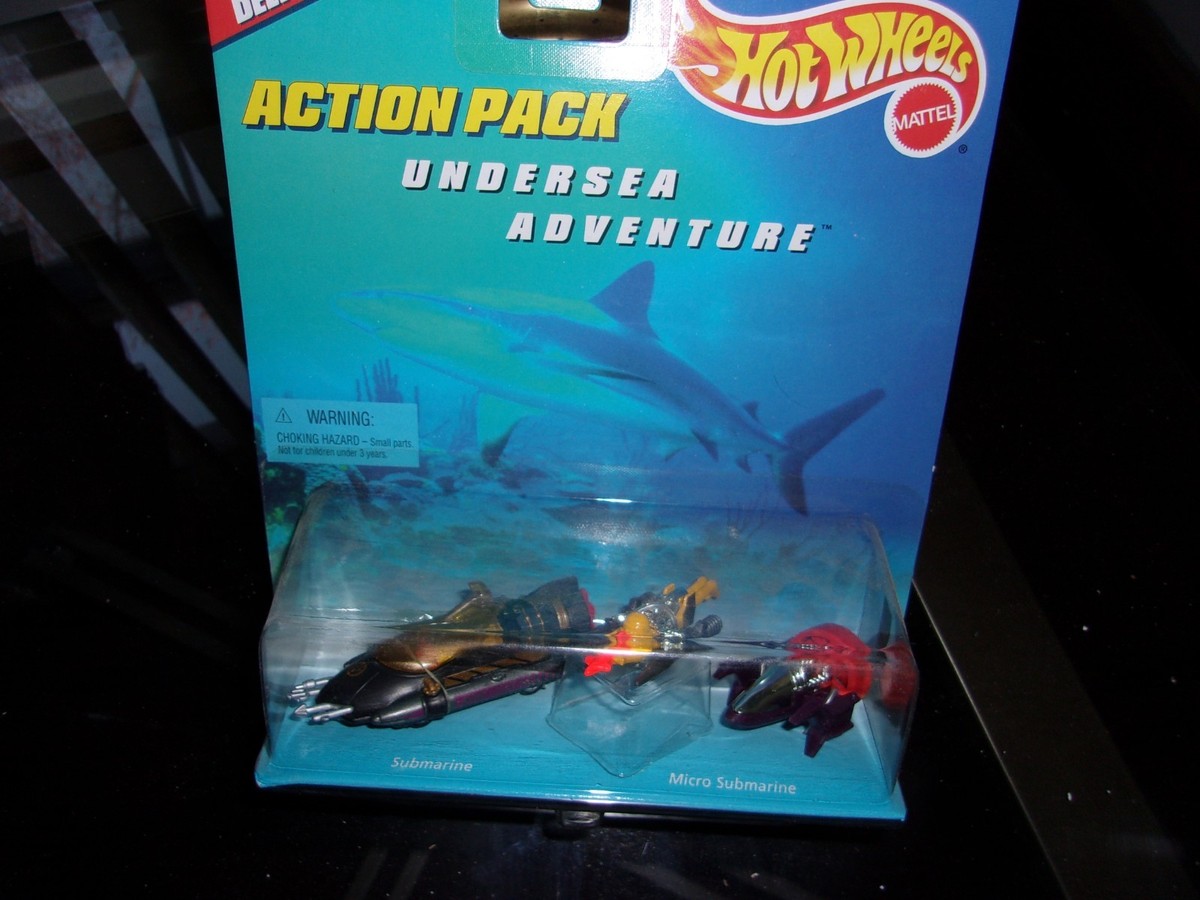 レア HotWheels Action Undersea Adventure HOT WHEELS ACTION PACK UNDERSEA ADVENTURE | eBay